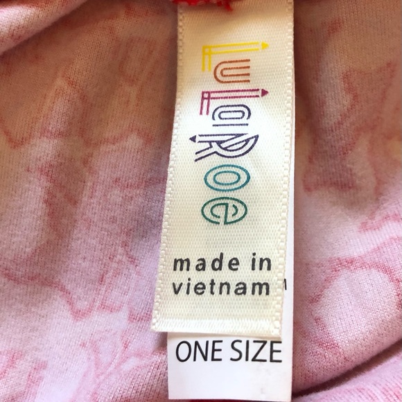 NWOT Lularoe one size red Cupid arrows Valentine’s leggings - Picture 5 of 5